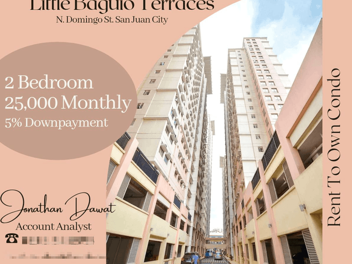RFO condo in San Juan 2 Bedroom rent to own pet friendly