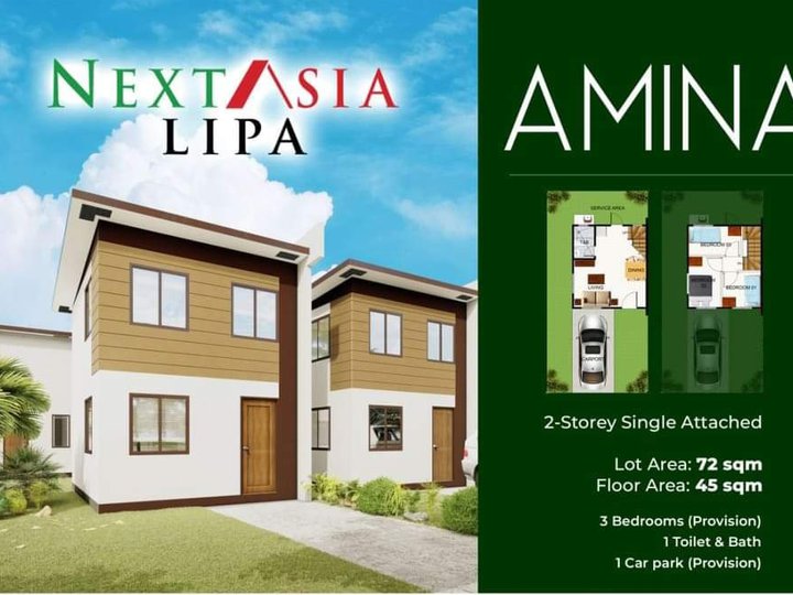 RESERVE our Amina Single Attached today and get a 90K Equity DISCOUNT