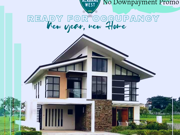 5 BEDROOM READY FOR OCCUPANCY HOUSE AND LOT FOR SALE IN ALABANG WEST