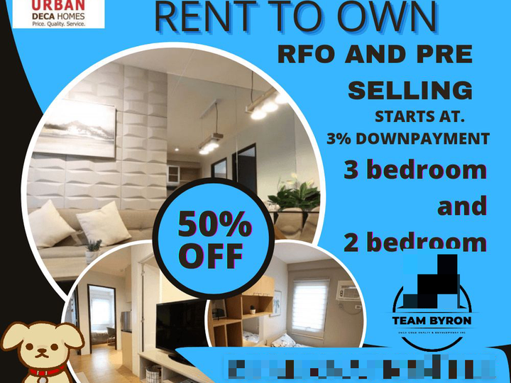 42.07 sqm 3-bedroom Condo For Sale in Ortigas Pasig Metro Manila