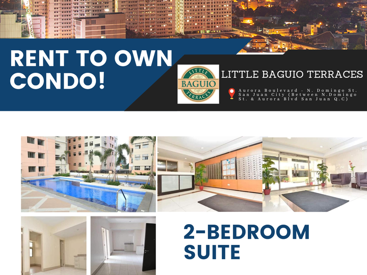 Pag-IBIG Financing! Rent to Own Condo 18k/month near U-Belt!