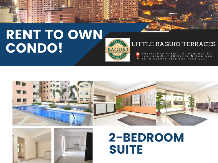 Rent to Own 18k/month 5% DP to moved-in! 30sqm - 2BR CONDO!