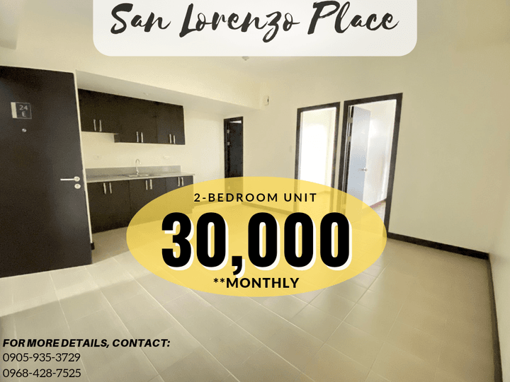 San Lorenzo Place - 38sqm Unit ! 30k Monthly 10% DP LIPAT AGAD!
