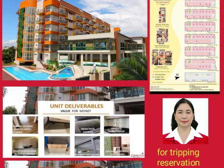 52.00 sqm 2-bedroom Condo For Sale in Parañaque Metro Manila