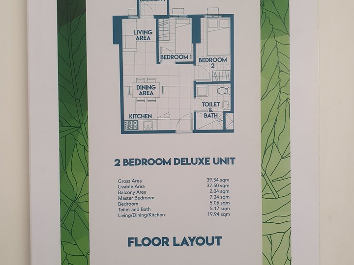 2 Bedroom Condo unit for sale in Pearl st Commonwealth Quezon city