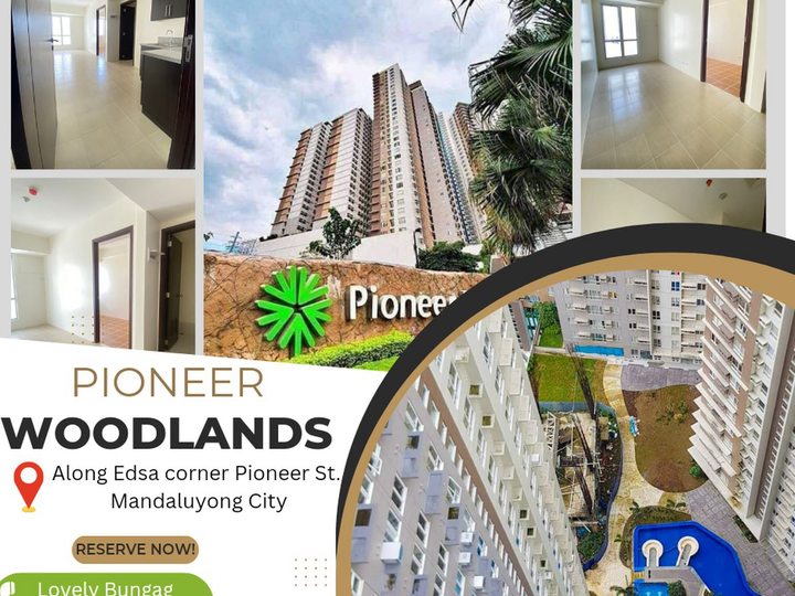 50sqm Condo in Boni Mandaluyong connected to MRT-Boni! 25k/month