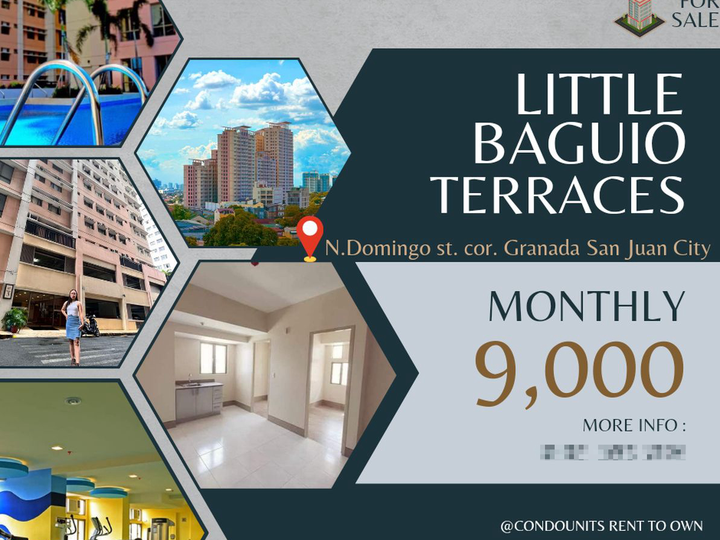 9k MONTHLY 2BR Unit near LRT-2/MRT-3/Araneta Cubao!