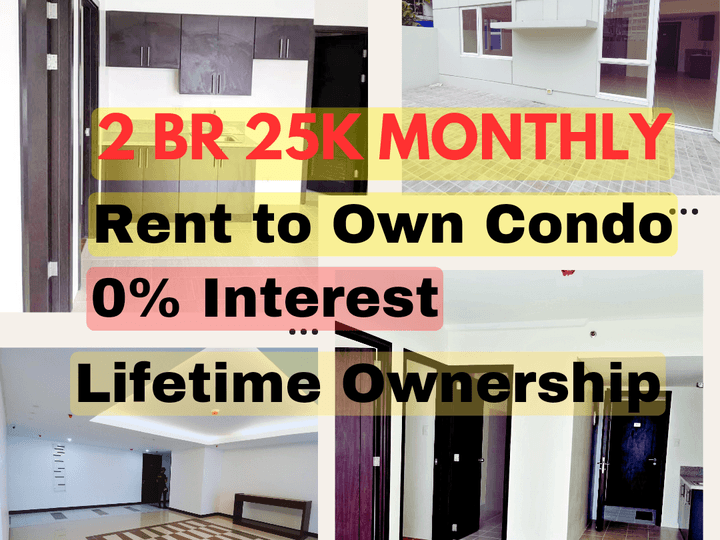 RFO 2Bedroom move in 25K Monthly Rent to Own Condo in Mandaluyong