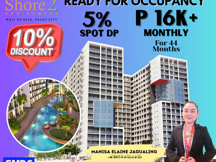24.10 sqm 1-bedroom Condo For Sale in Pasay Metro Manila