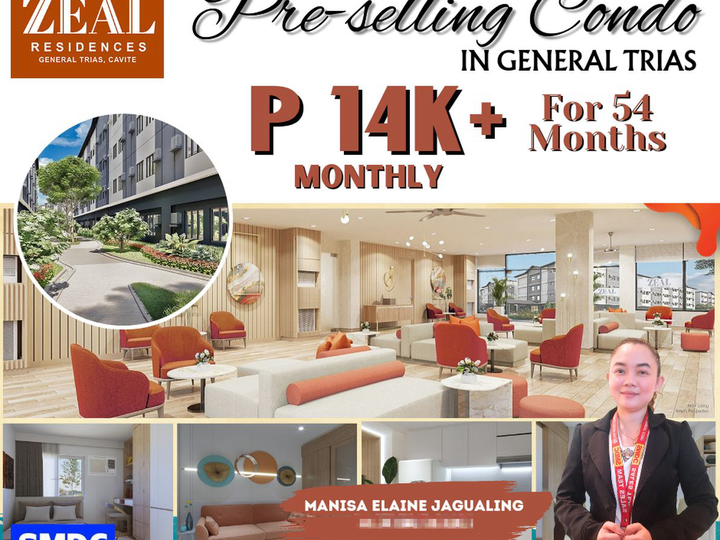 24.41 sqm 1-bedroom Condo For Sale in General Trias Cavite