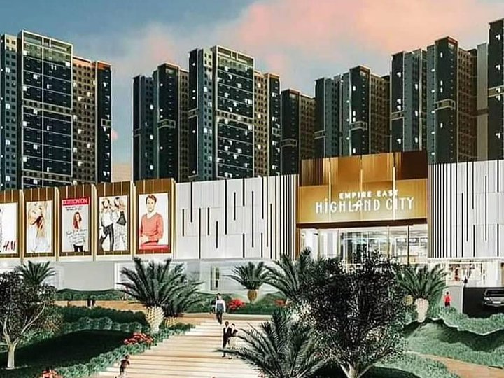 46.50 sqm 2-bedroom Residential Condo For Sale in Pasig Empire East Highland City Pre Selling