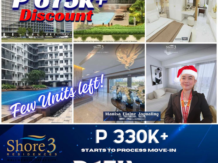 26.00 sqm 1-bedroom Condo For Sale in Pasay Metro Manila