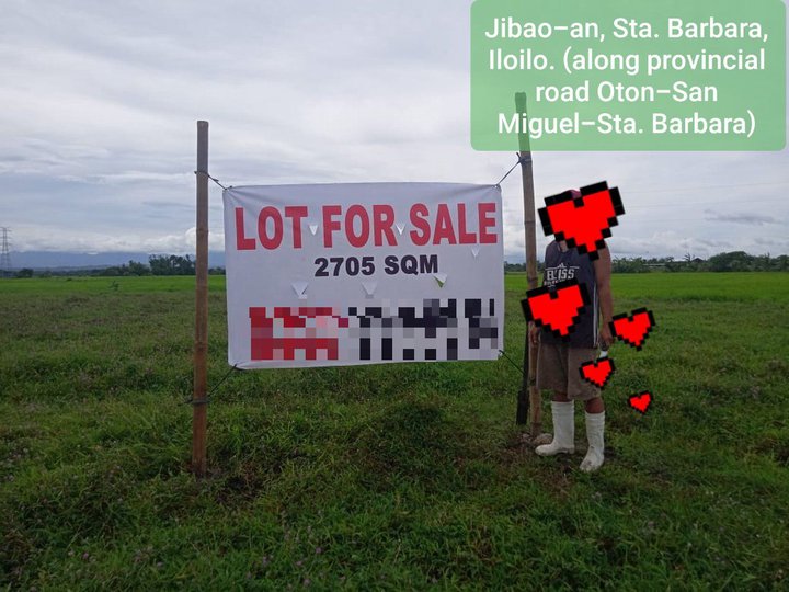 2,705 sqm Lot For Sale