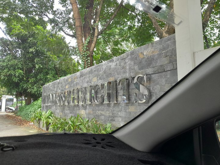 160 sqm Residential lot in Filheights Subd, Filinvest 2, Quezon City