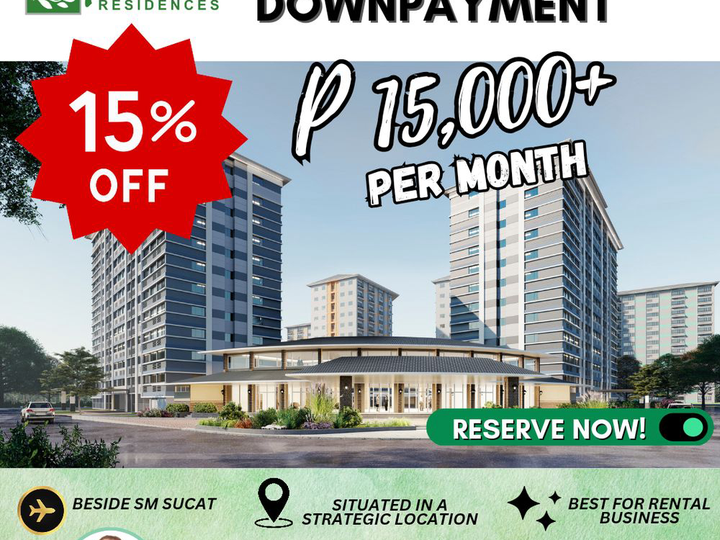 24.10 sqm 1-bedroom Condo For Sale in Paranaque Metro Manila