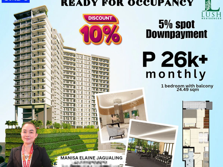 24.49 sqm 1-bedroom Condo For Sale in Makati Metro Manila