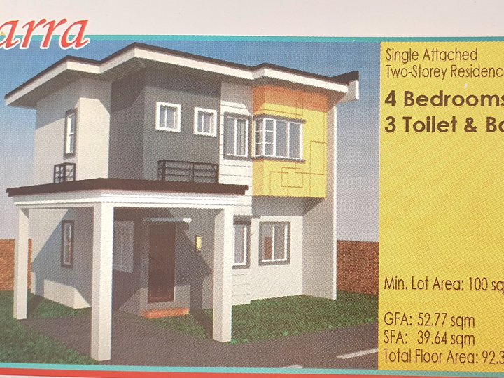 RFO 4 BEDROOM SINGLE ATTACHED HOUSE AND LOT IN San Fernando Pampanga
