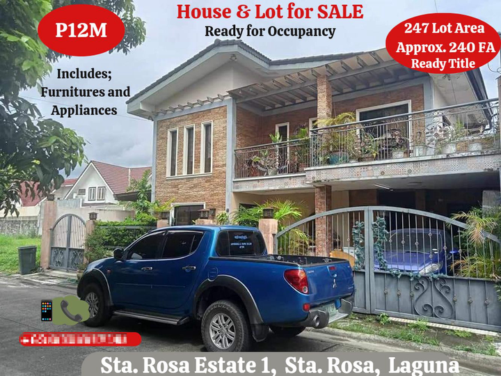 House&Lot for SALE in . , . ,