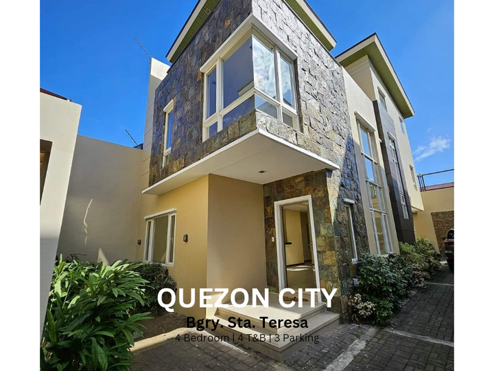 4 Bedroom Townhouse For Sale Near Banawe Quezon City
