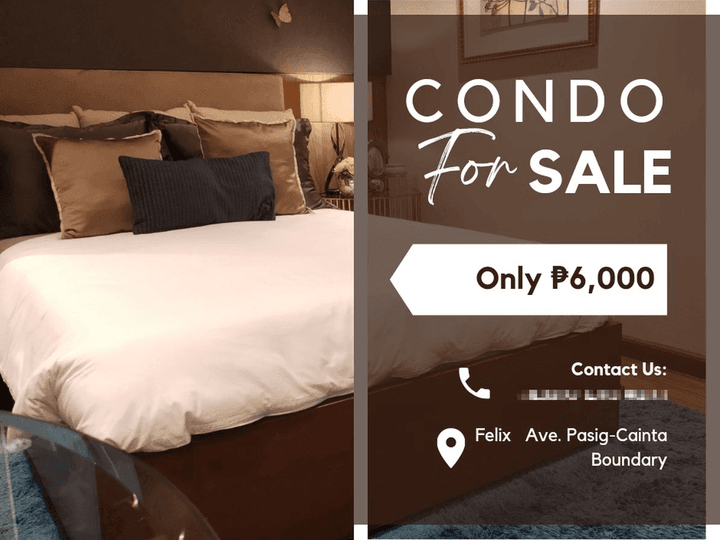 22.85 sqm Studio Condo For Sale in Cainta Rizal