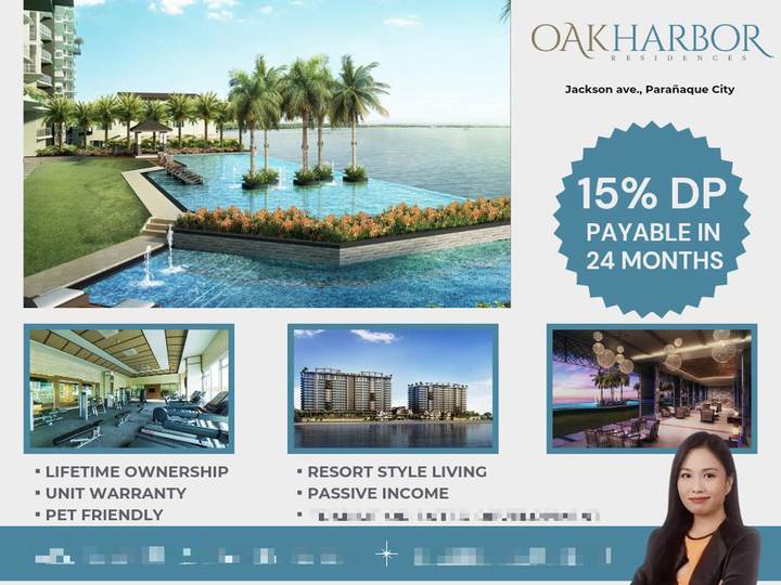 DMCI Oak Harbor Residences RFO 3 Bedroom Condo For Sale in Paranaque