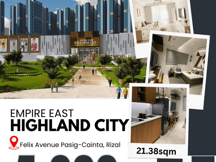 NO DOWNPAYMENT 5k/month Rent to Own PRE-SELLING CONDO in the EAST