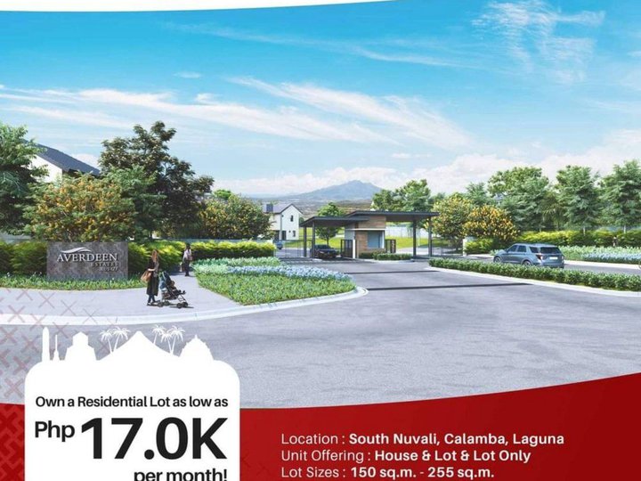 Residential lot for sale in NUVALI - AVERDEEN ESTATES PORAC PAMPANGA