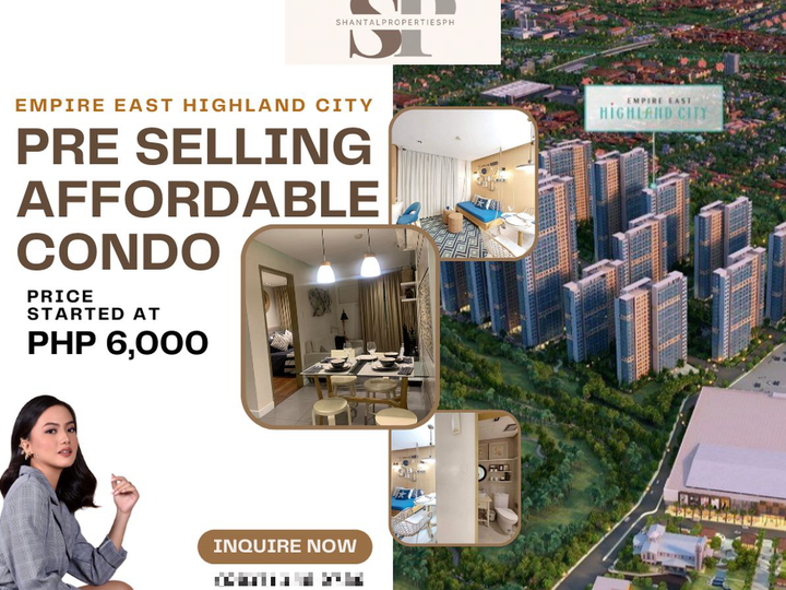 PASIG, CAINTA, ORTIGAS - AFFORDABLE PRE SELLING CONDO