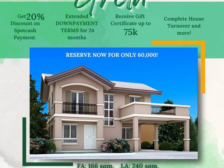 Available 240 sqm. House and Lot in Sorsogon | 5-BR with 3 T&B
