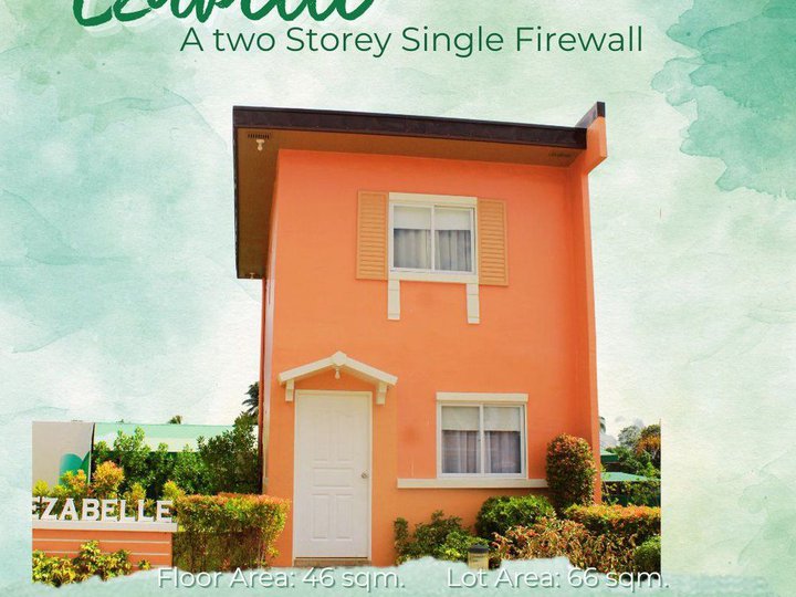 Ezabelle l Available 2 Storey Single Firewall with 2 BR in Sorsogon