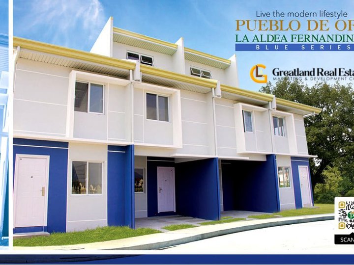 blue series townhouses house and lot for sale