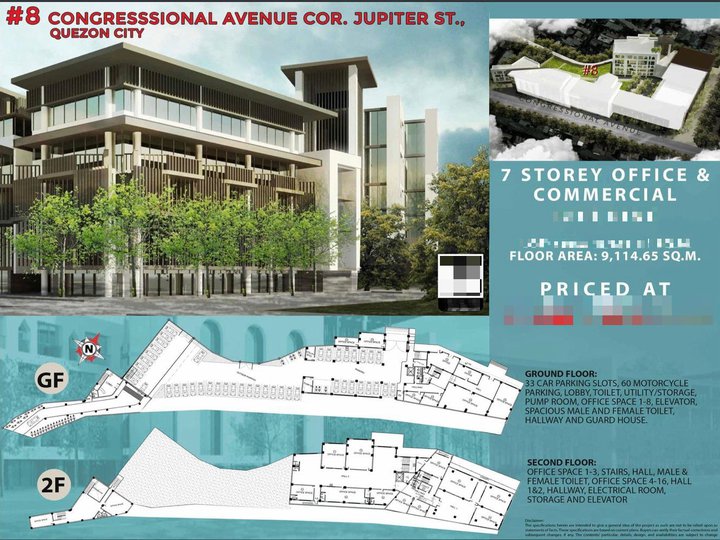 7-Storey Commercial Building For Sale in Quezon City