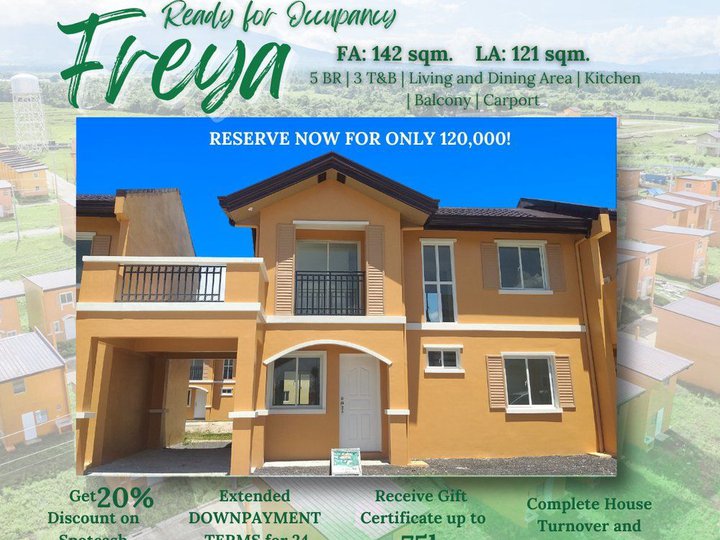 5-bedroom RFO Single Attached House For Sale in Sorsogon City Sorsogon