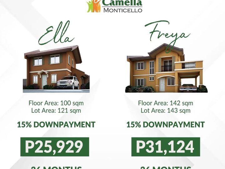 ELLA AND FREYA HOUSE AND LOT IN SAN JOSE DEL MONTE BULACAN