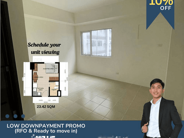 EXECUTIVE STUDIO RENT TO OWN CONDO(RFO) IN COVENT GARDEN STA. MESA MANILA NEAR U-BELT