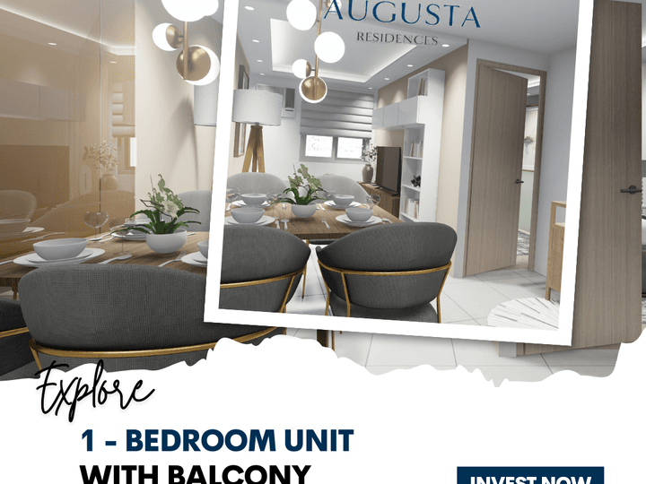 34.37 sqm 1-bedroom with balcony Condo For Sale in Iloilo