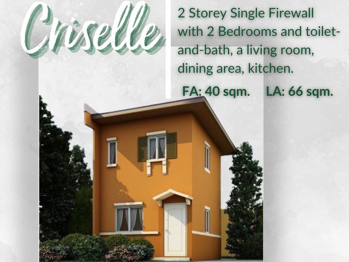 Criselle| 2-Bedroom 2 Storey House For Sale in Sorsogon City