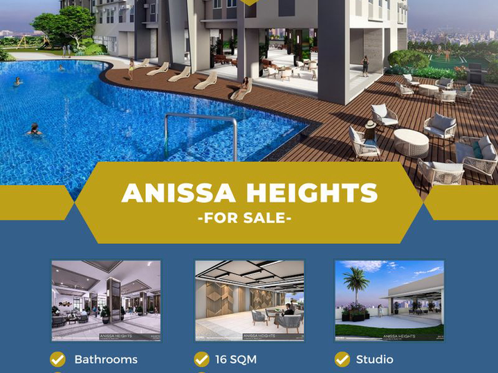 ANISSA HEIGHT 16.00 sqm Studio Condo for Sale in Pasay Metro Manila
