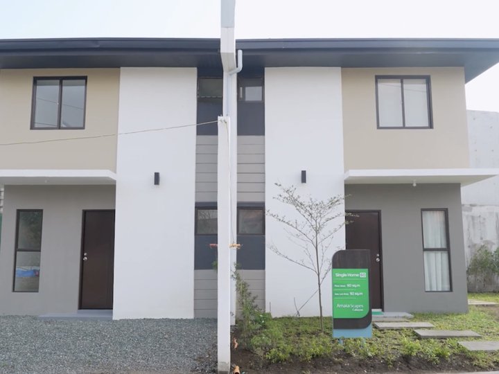 Attractive Single Attached House For Sale in Amaia Scapes Corner unit with space for expansion!