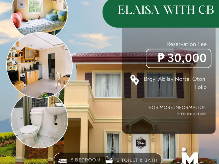5-bedroom Elaisa Single Detached House For Sale in Iloilo City Iloilo
