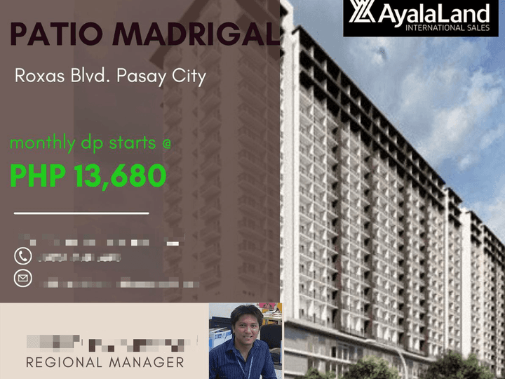 Patio, Madrigal, Pre-Selling Condo in Roxas Blvd. Pasay City