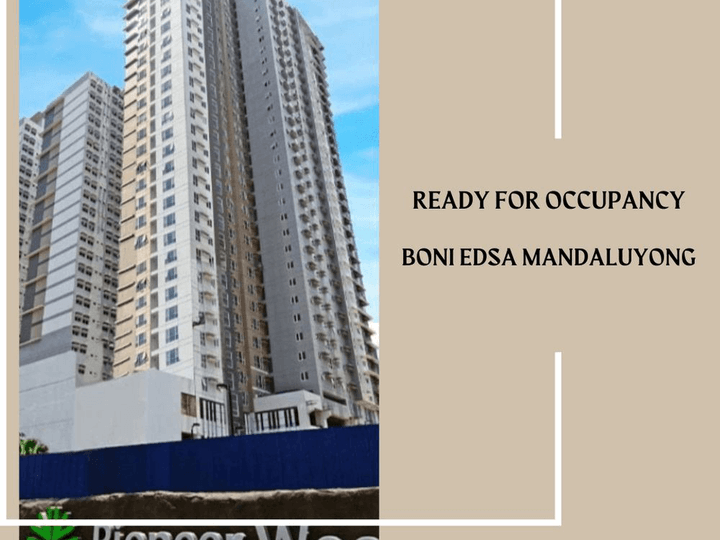 Studio Ortigas RENT TO OWN RFO Condo BGC BONI Edsa Pioneer Woodlands