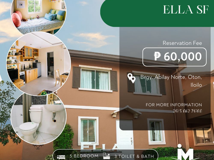 5-bedroom Ella Single Detached House For Sale in Iloilo City Iloilo