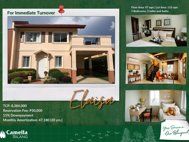 READY FOR OCCUPANCY 5BR IN BRGY. BUHO SILANG CAVITE NEAR TAGAYTAY