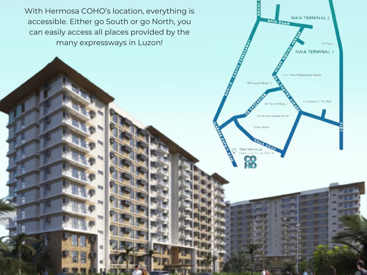 Pre-Selling Combined Units at The Hermosa COHO