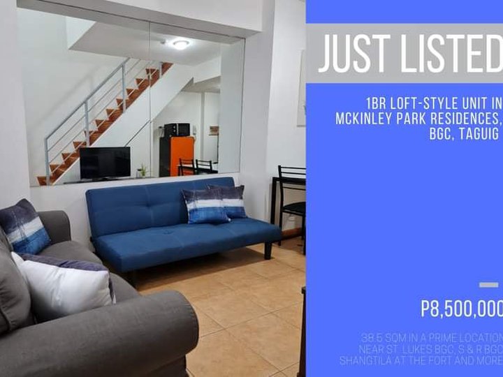 1BD condo Unit for sale at Mckinley Park Residences