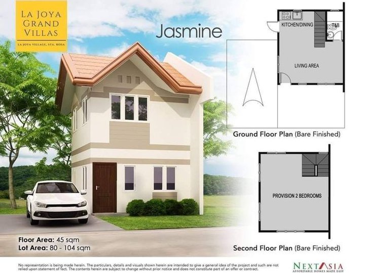 Lowest House and Lot @ Sta Rosa few mins from NUVALI
