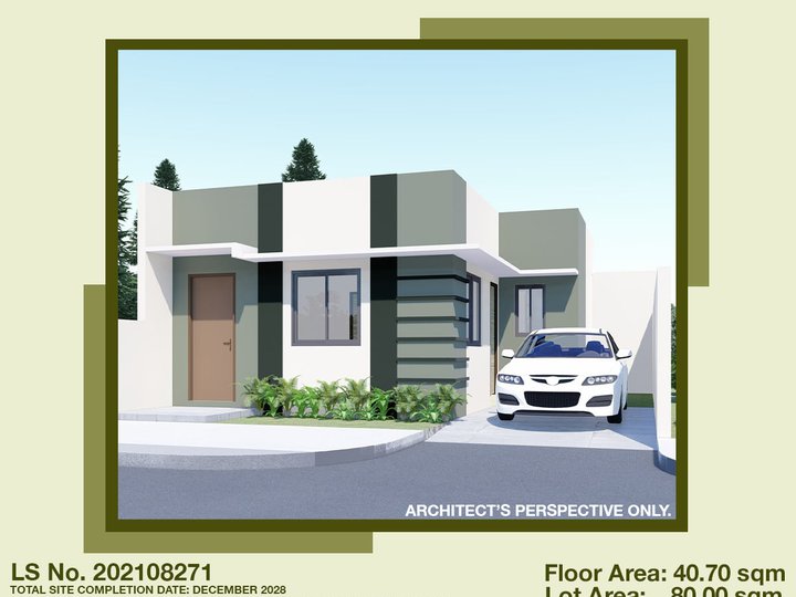 Single Bungalow House and Lot For sale in Bulacan Tru Bank & PagibigSi