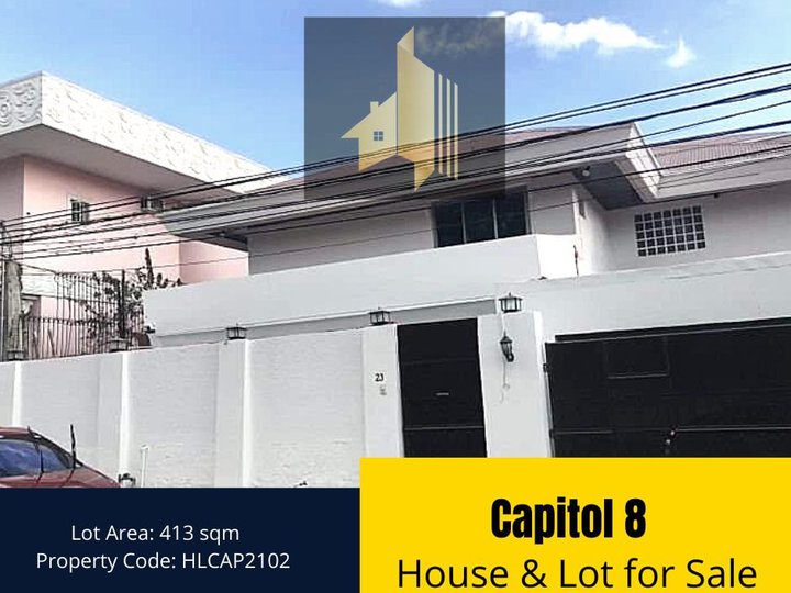 HLCAP2102 Capitol 8 house and lot near Capitol Commons BGC and Makati