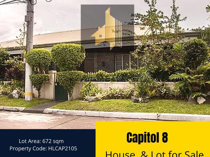 PROPERTY CODE: HLCAP2105 Capitol 8 House for sale near BGC C5 Makati